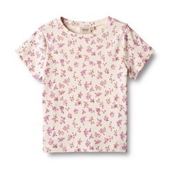 Wheat Manna T-Shirt SS - Shell flowers